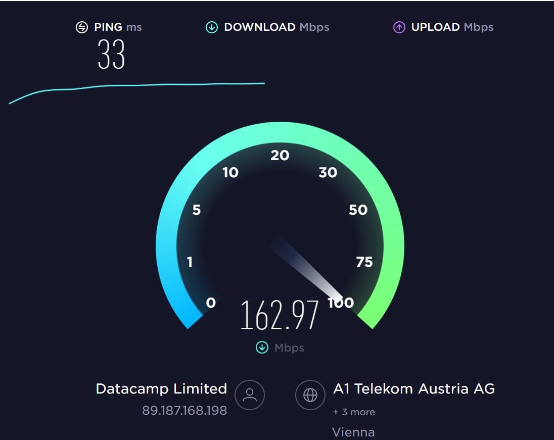 NordVPN_rychlost internetu