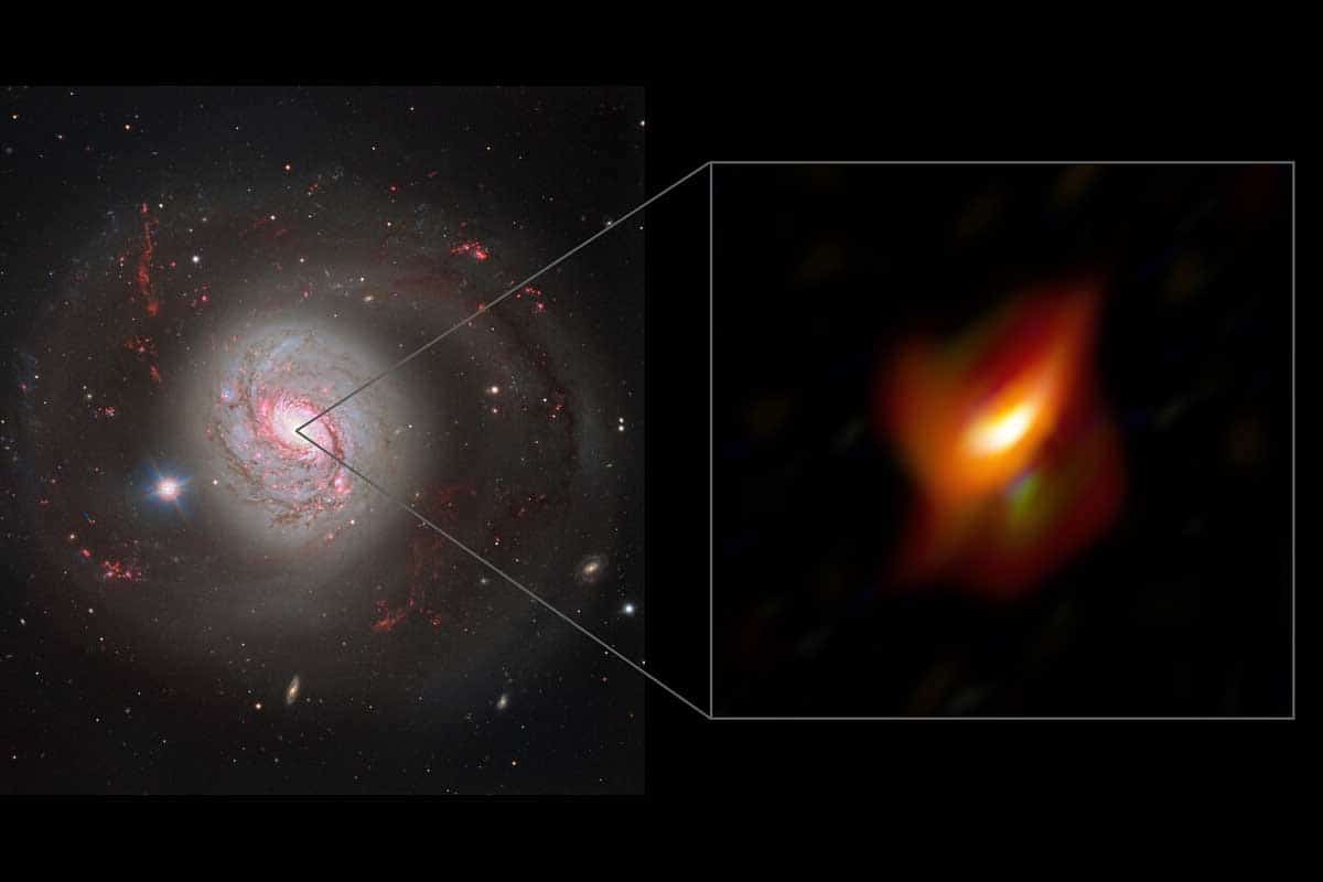 Vedci objavili supermasívnu čiernu dieru, skrytú za oblakom prachu