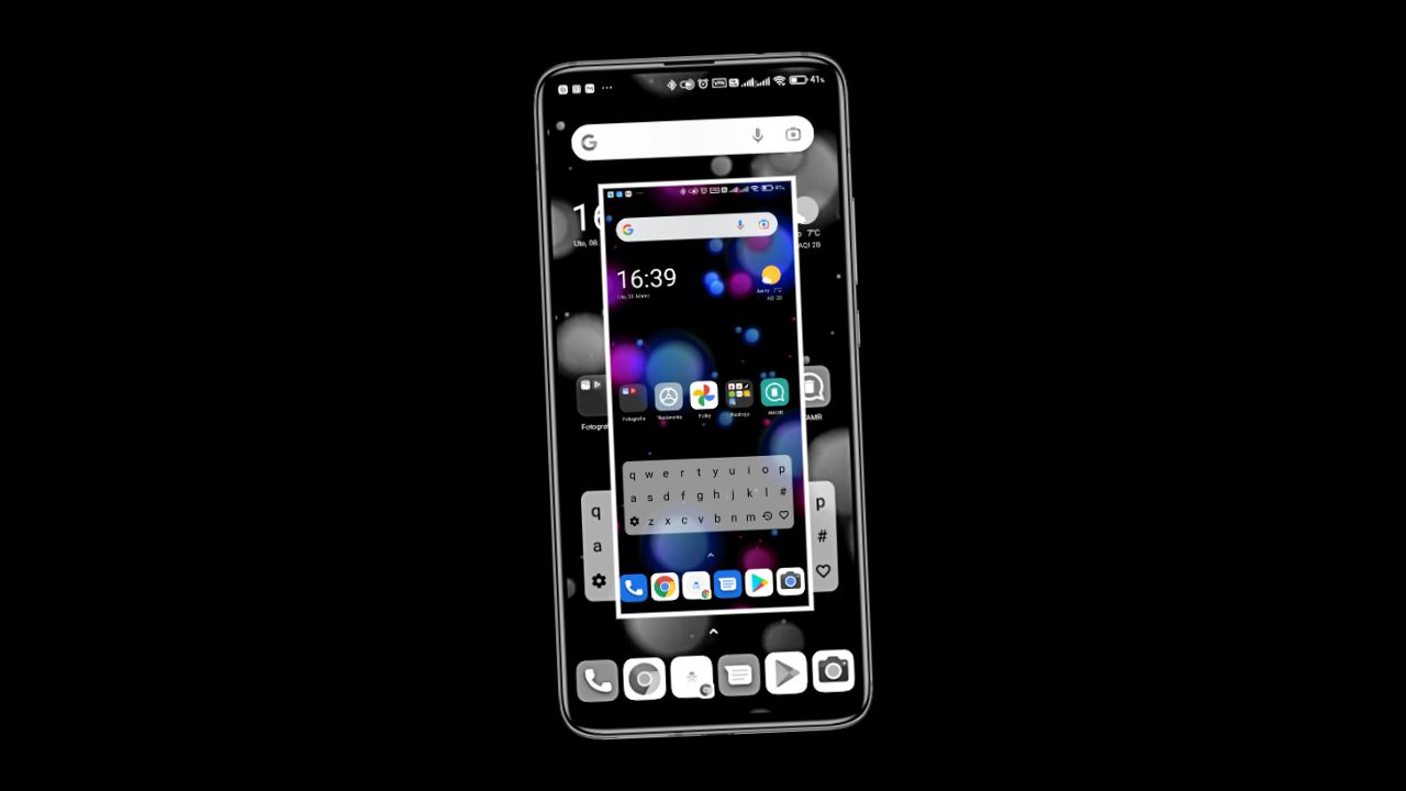 Snimka obrazovky Android