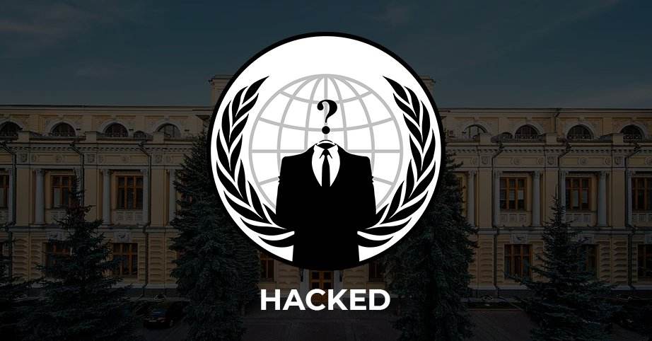 anonymous hacked