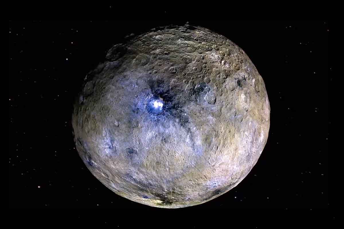 Trpasličia planéta Ceres je najzaujímavejším objektom asteroidového pásu