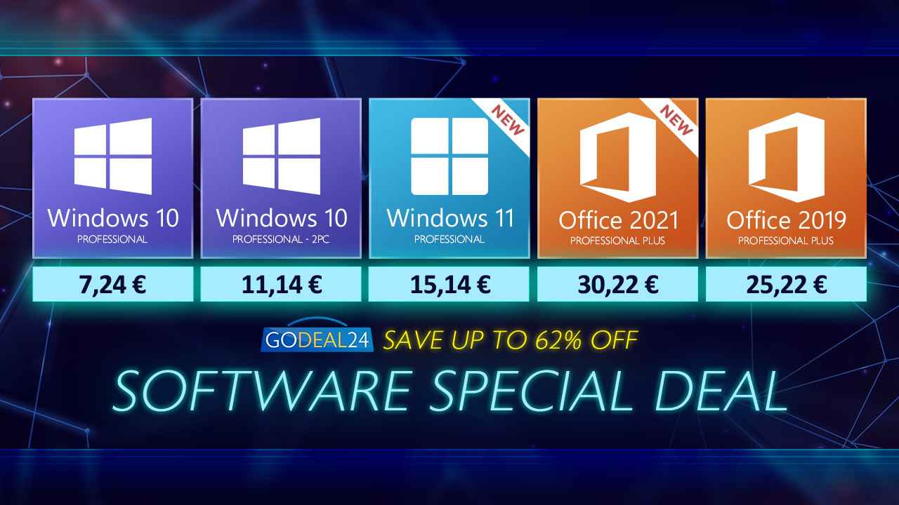 Ponuka na softver od Microsoftu