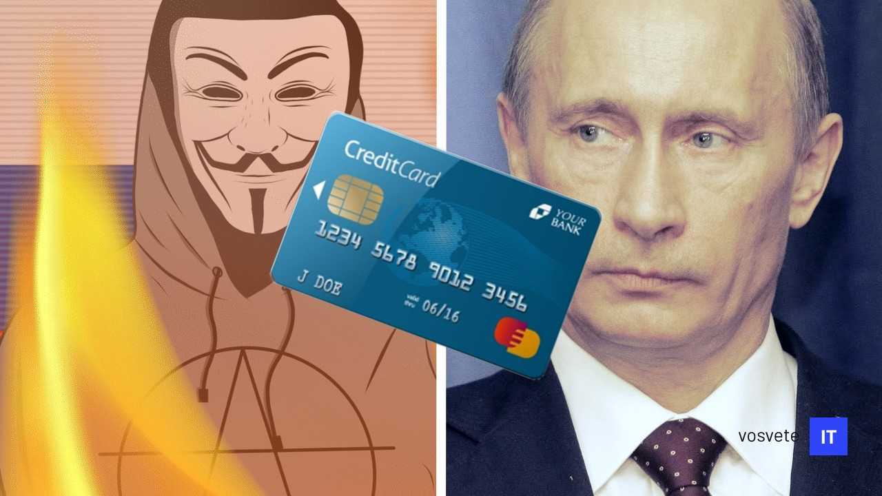 Anonymous zverejnili miliony bankovych kariet Rusov (2)