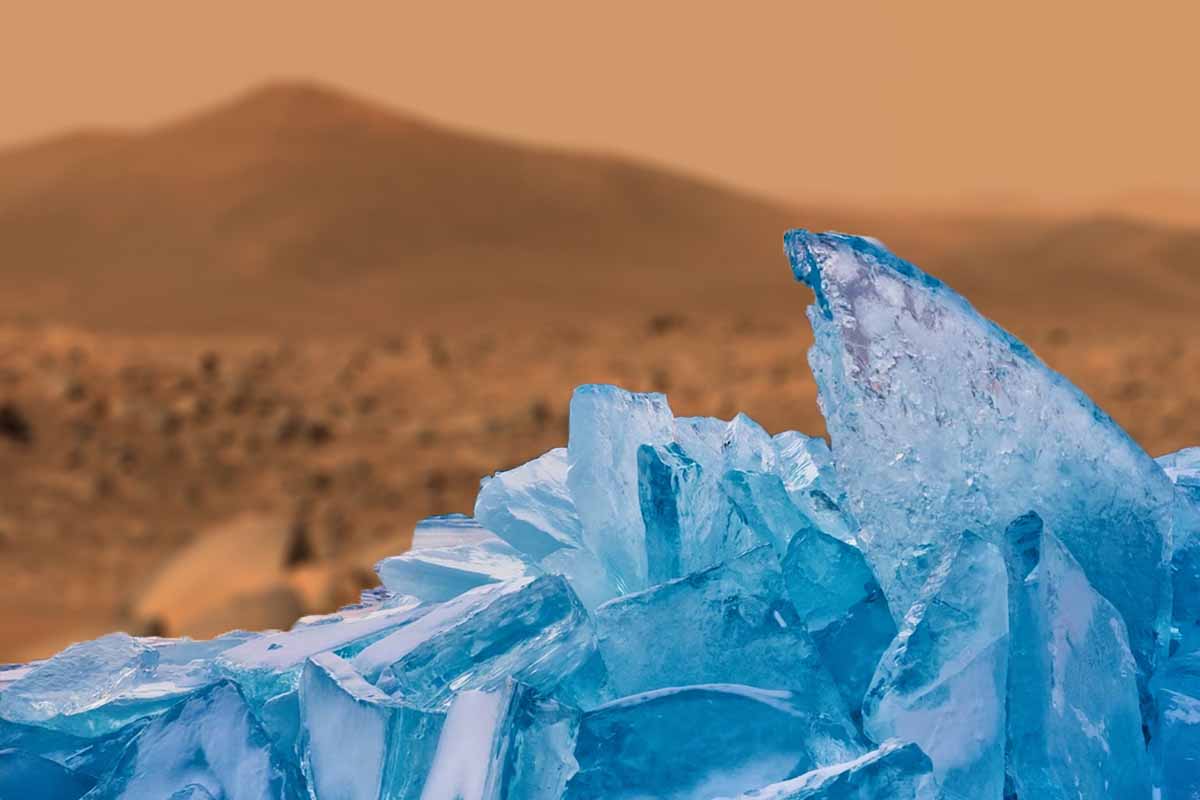 Vzorky ľadu prezrádzajú minulosť červenej planéty