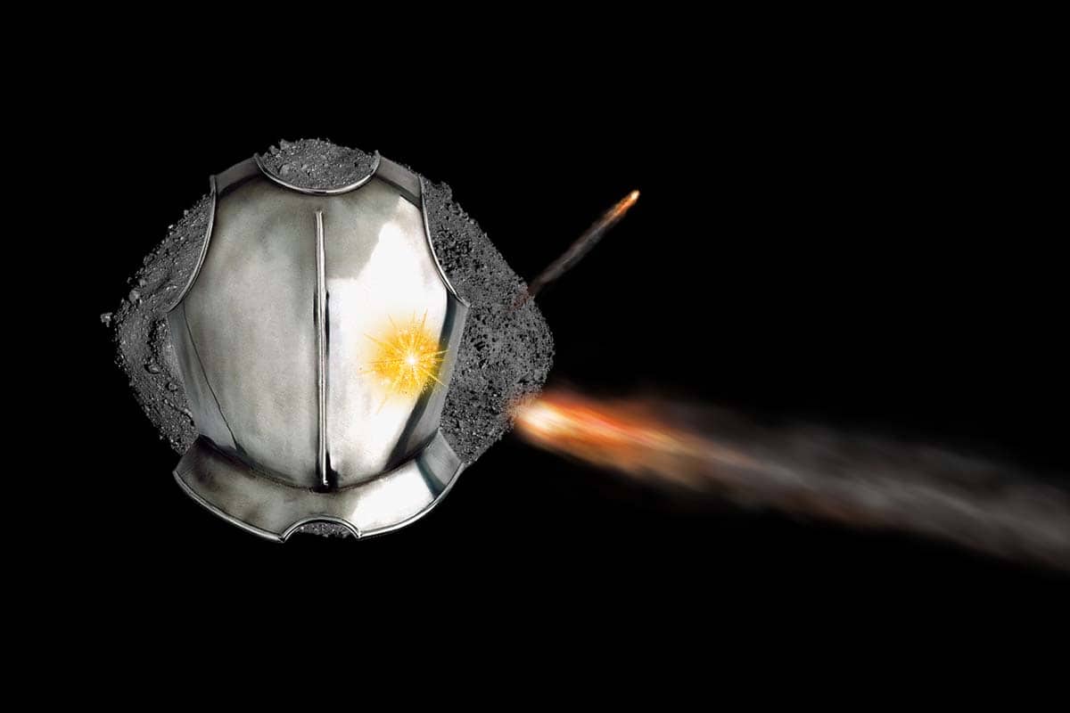 Asteroid Bennu má svoje vlastné "brnenie"
