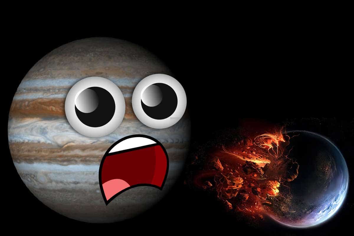 Jupiter pravdepodobne pohltil niekoľko menších planét