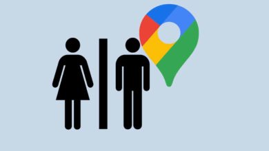 google maps toalety