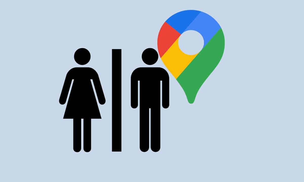 google maps toalety