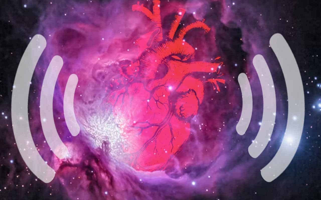 Rýchle rádiové signály zo vzdialenej galaxie znejú ako tlkot srdca