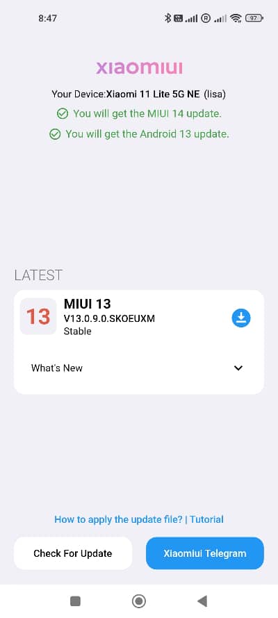 MIUI Updater MIUI 14