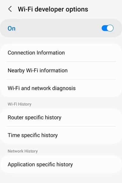 Samsung One UI 5.0_Analyza WiFi_1