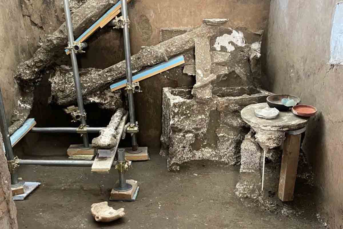 Ako žili obyvatelia Pompejí? Archeológovia objavili zachovalú miestnosť.