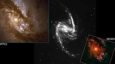 Webbov teleskop predstavuje galaxiu s aktívnou supermasívnou čiernou dierou