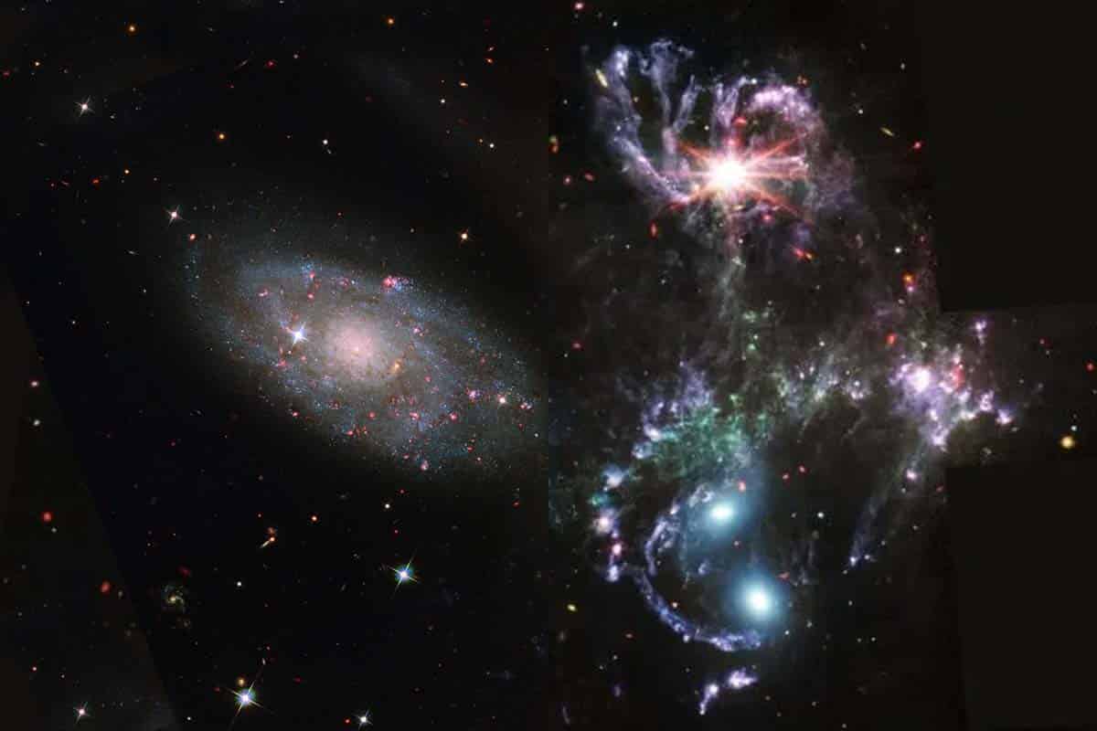 Webbov teleskop nahliadol do Stephanovho kvinteta, zoskupenia piatich galaxií