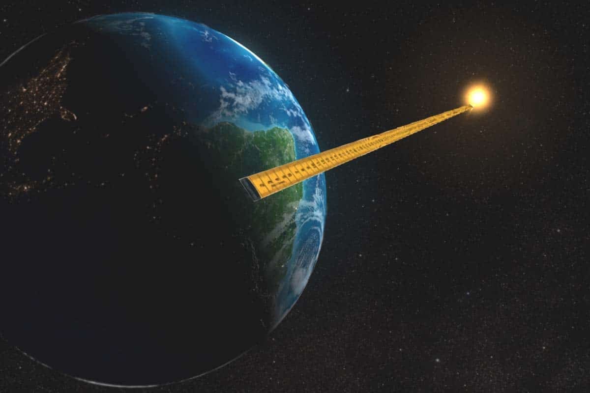 Vzdialenosť Zeme a Slnka sa neustále mení.