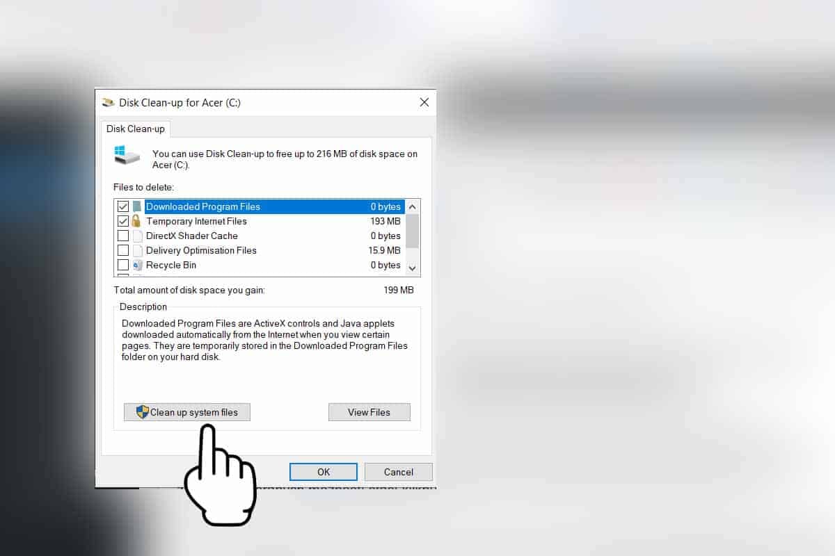 Ako vymazať súbory po aktualizácii Windows
