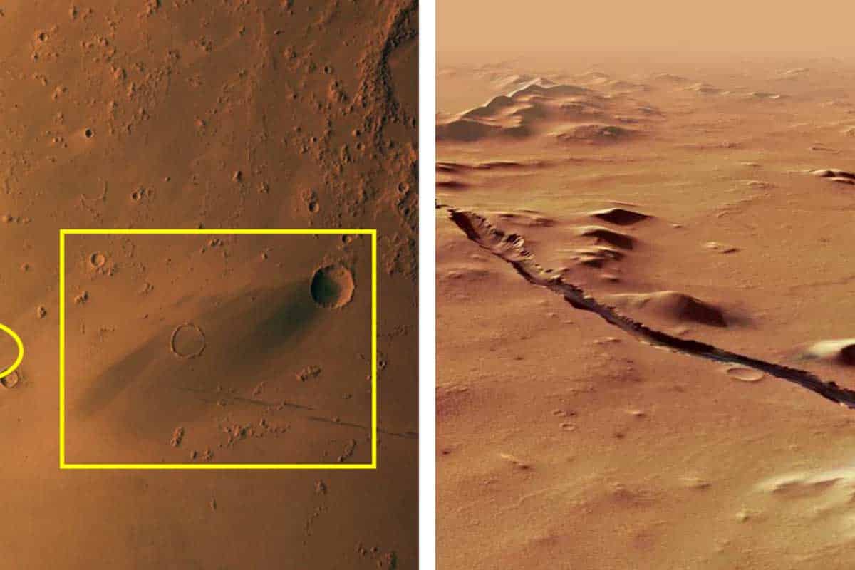 Na Marse sa stále môže nachádzať magma