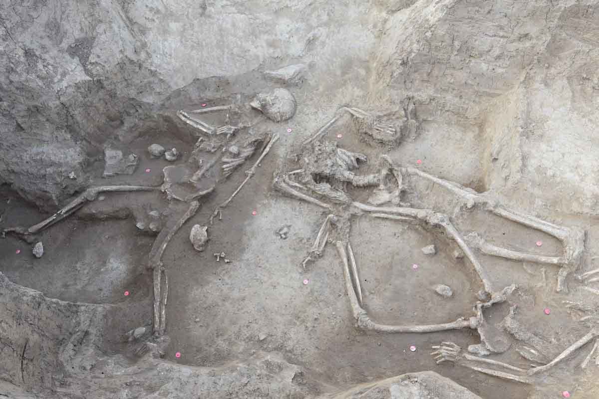 Vo Vrábľoch sa našli kostry, ktoré ukazujú život počas neolitu