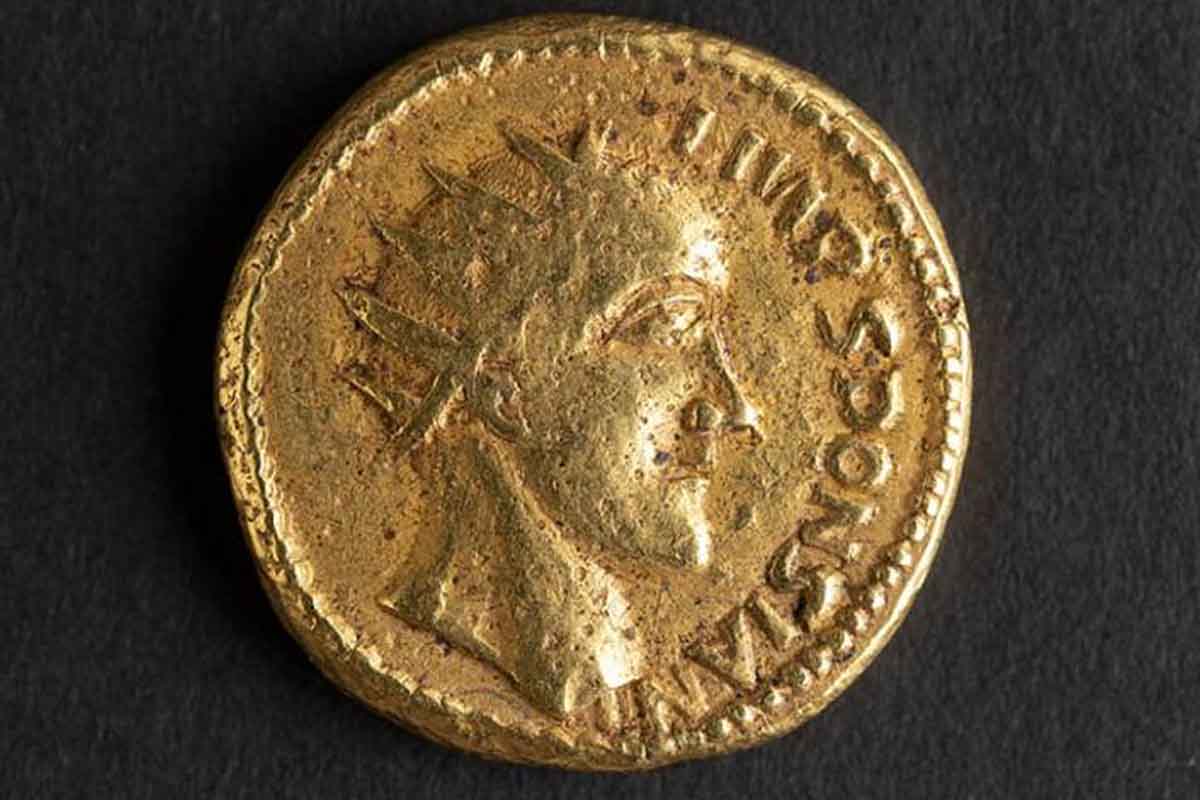 Minca vyobrazuje zabudnutého rímskeho cisára