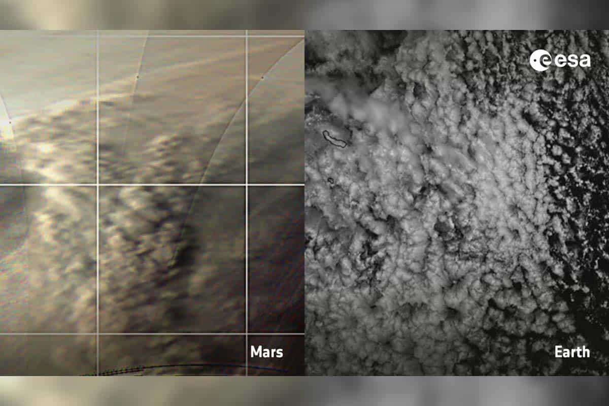 Oblaky na Marse sú rovnaké, ako tie na Zemi, tvrdí nová štúdia