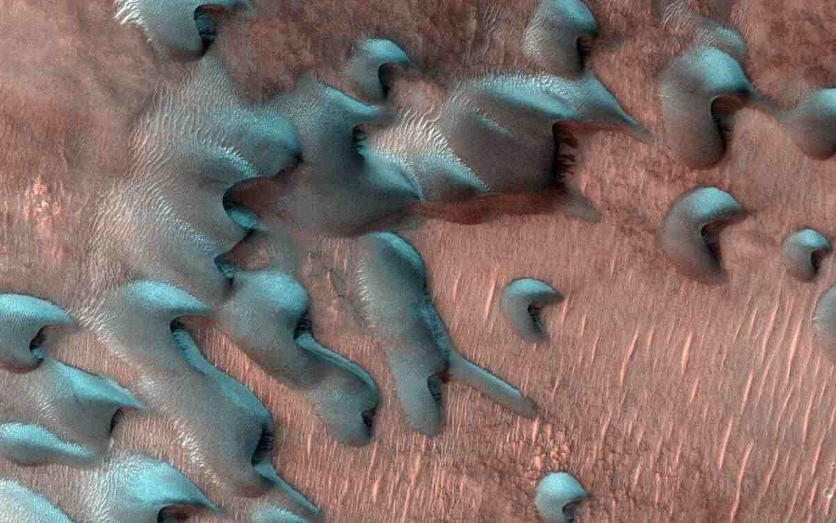 Zima na Marse