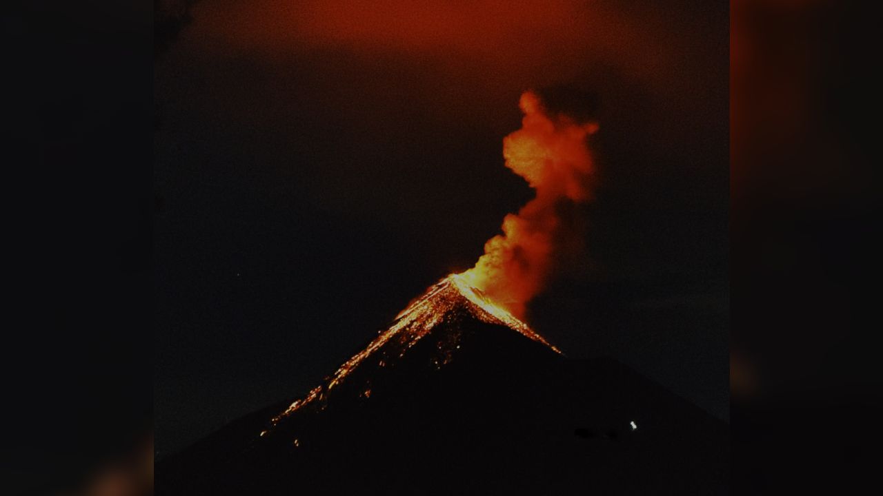 erupcia sopky