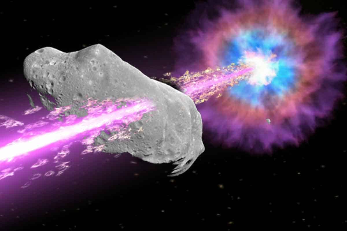 Meteory môžu vytvárať dôležité látky pre život, ak ich bombardujú gama lúče