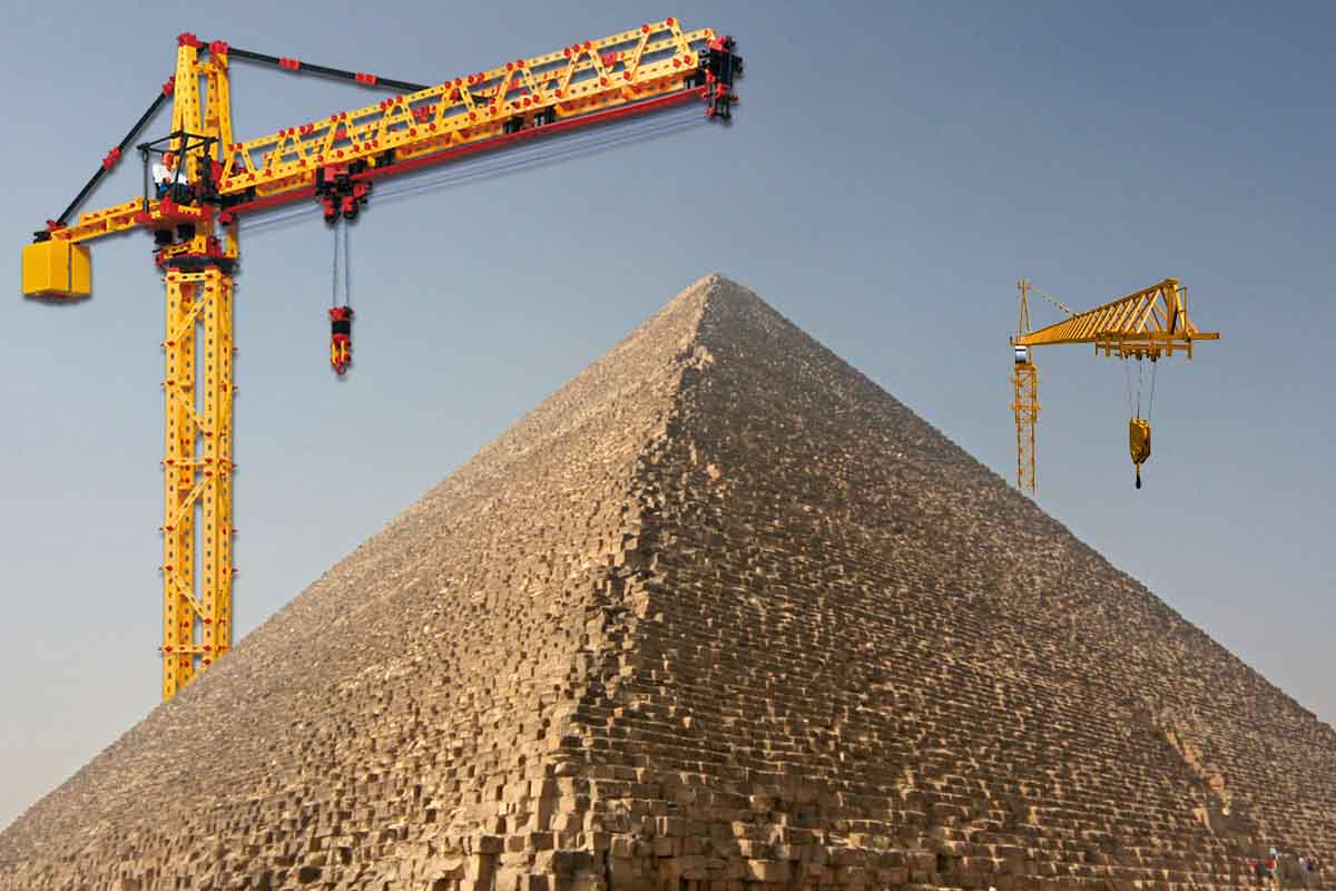 Ako dokázali egypťania postaviť pyramídy?