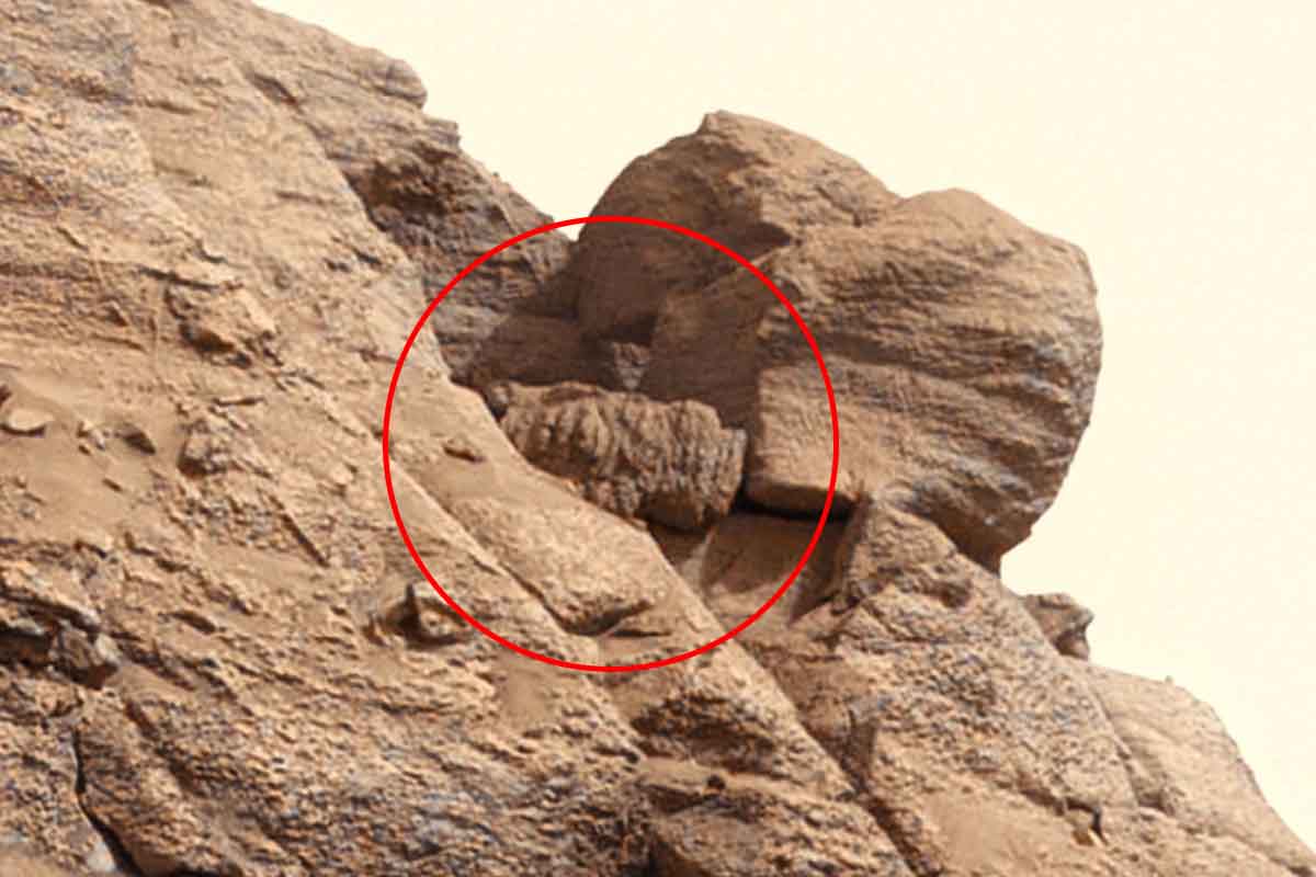 UFO konšpirátor si všimol na Marse zvláštnu tvár