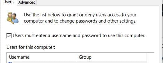 Ako odstrániť heslo pri prihlasovaní?