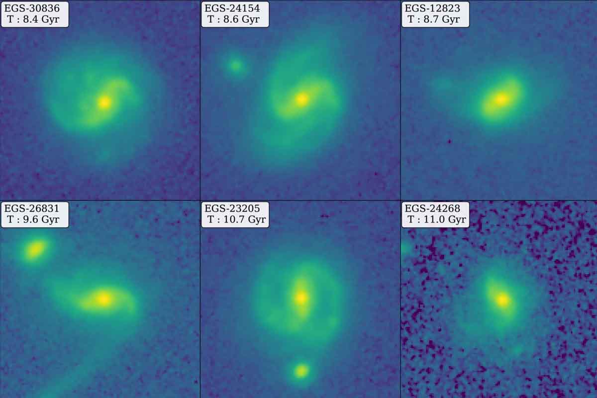 Webbov teleskop zachytil mladé galaxie s dôležitou štruktúrou