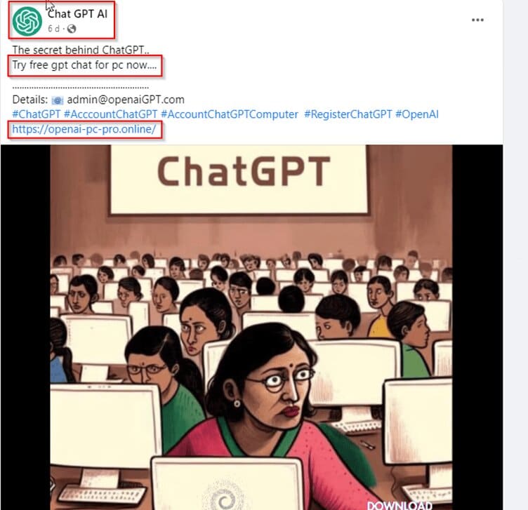 ChatGPT stiahnutie PC