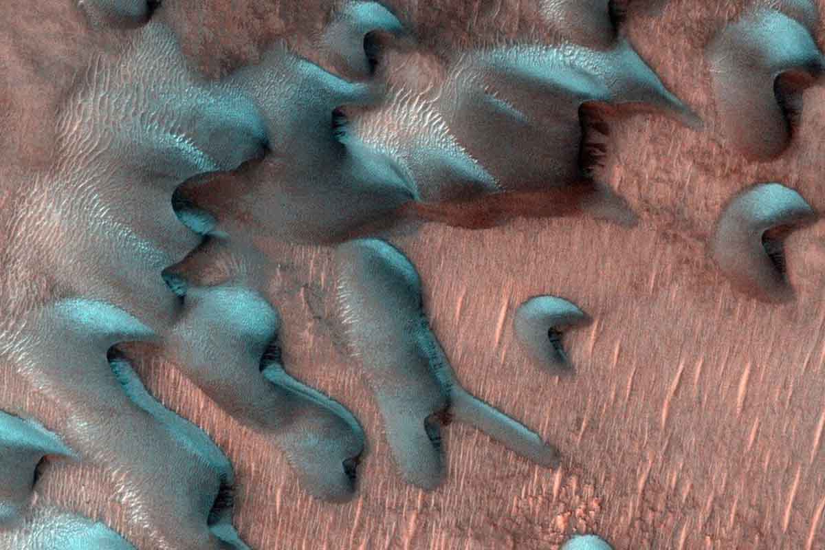 Ako vyzerá zima na Marse? 