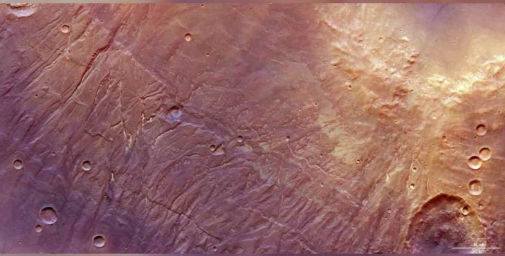 Nová fotografia Marsu odhaľuje jazvy z dávnej minulosti planéty: Všimn...