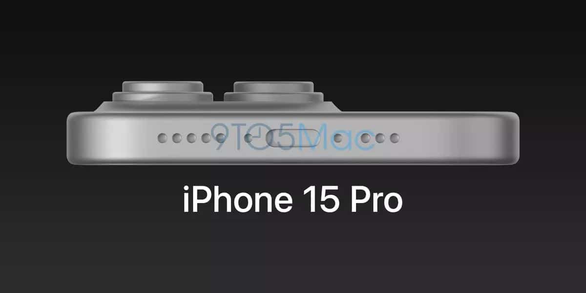 iPhone 15 Pro render USB-C