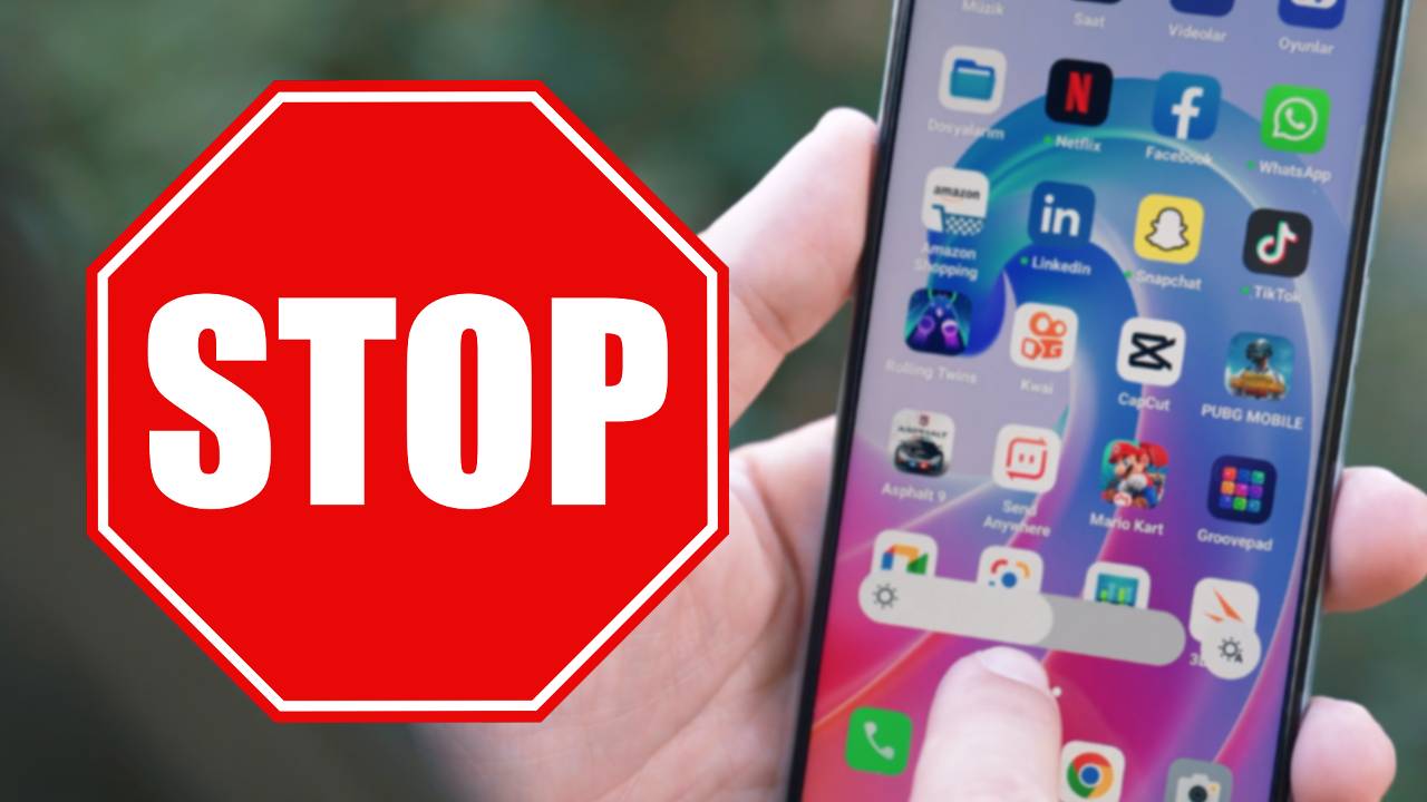 Stop smartfon