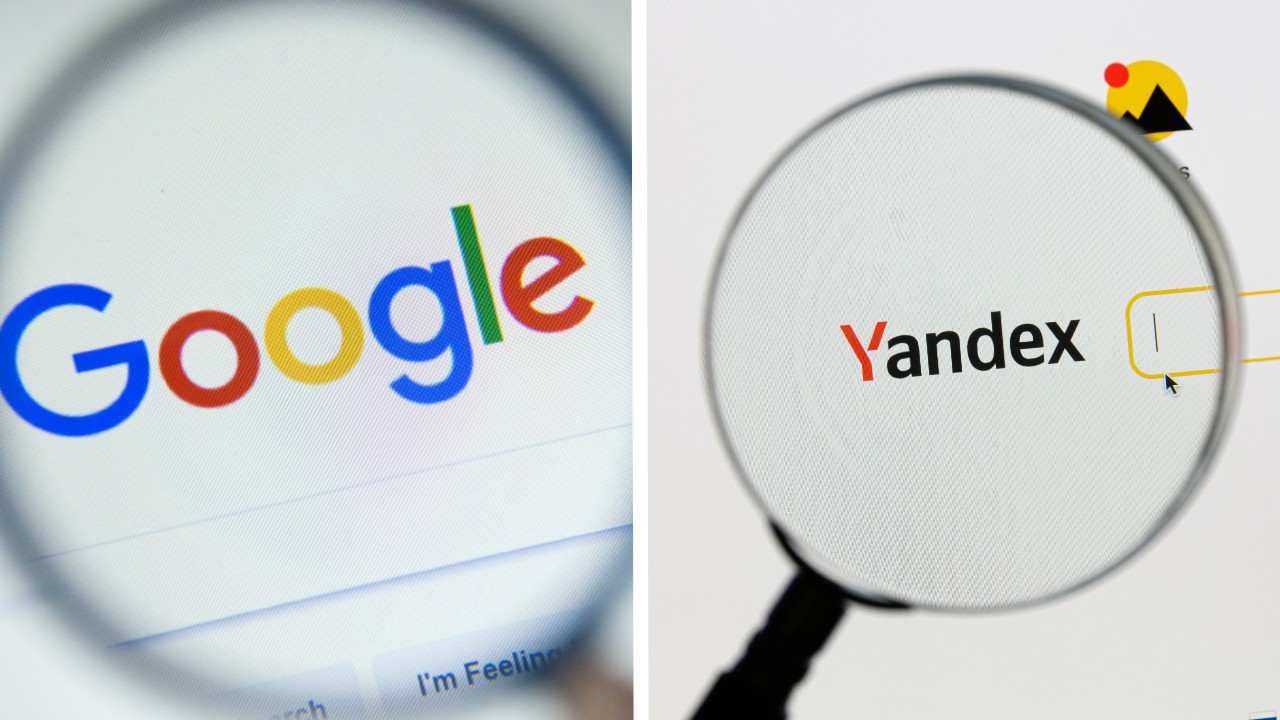 Slovensky Google vs Yandex