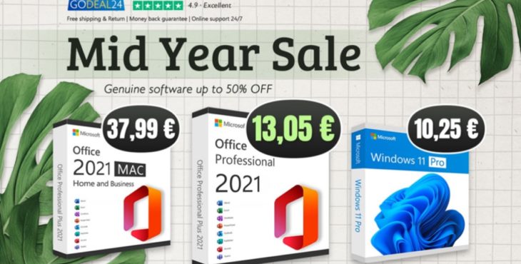 Obľúbený Office 2021 už od 13,05 eur či Windows 11 Pro už od 10,25 eur...