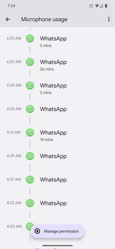WhatsApp panel na ochranu súkromia