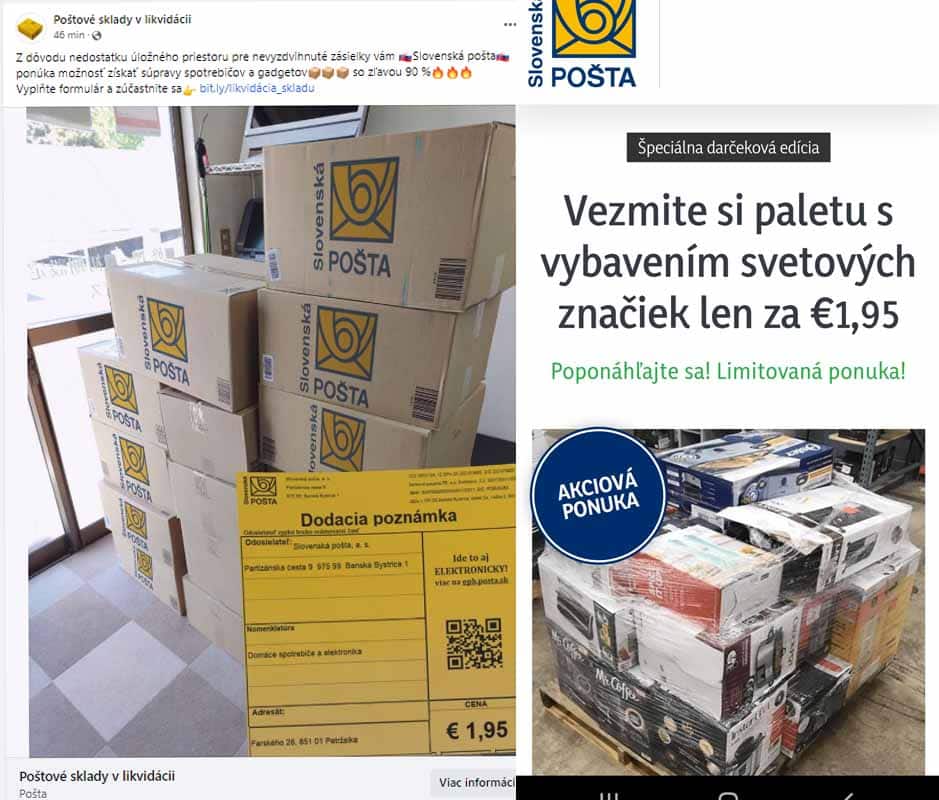 Slovenská pošta varuje pred podvodnými mailami