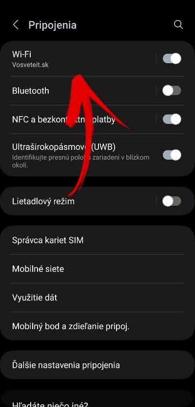 Samsung vyvojarske nastavenia Wi-Fi_2