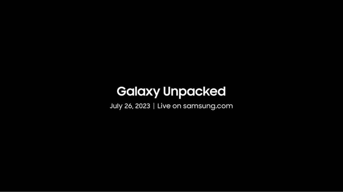 Galaxy Unpacked predstavenie Samsung Galaxy Z Flip 5 / Z Fold 5