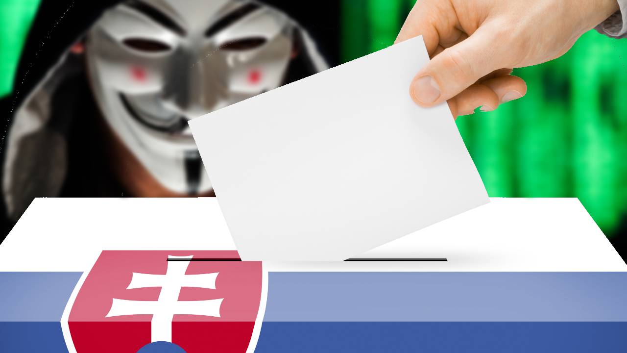 hacker volby slovensko