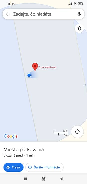 Google Mapy ponúkajú skrytú, no užitočnú funkciu