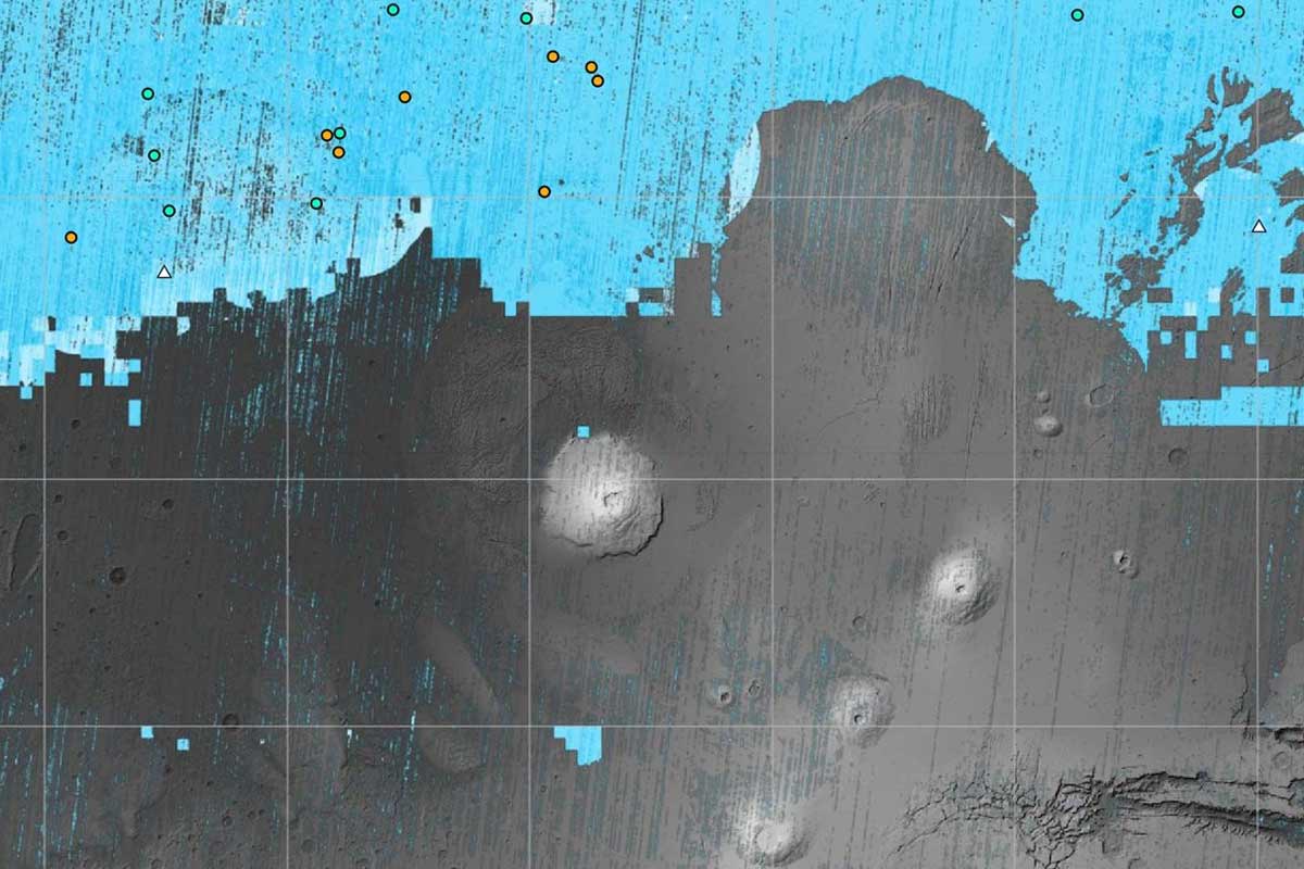 NASA predstavuje najdetailnejšiu mapu podzemného ľadu na Marse