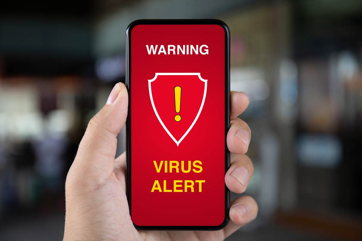 upozornenie na virus