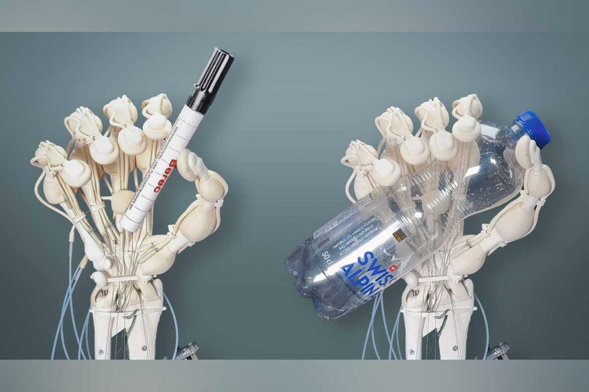 Robotická ruka obsahuje všetko, čo bežná biologická ruka.