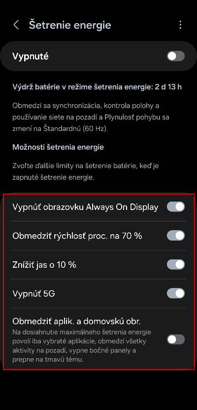 Rezim Setrenia baterie Android_2