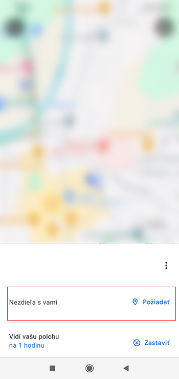 Ako vyžiadať polohu vášho kontaktu v Google Mapách