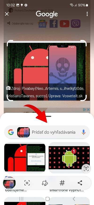 Google Vyhladavanie funkciu Circle to Search na Androide ako pouzit_3